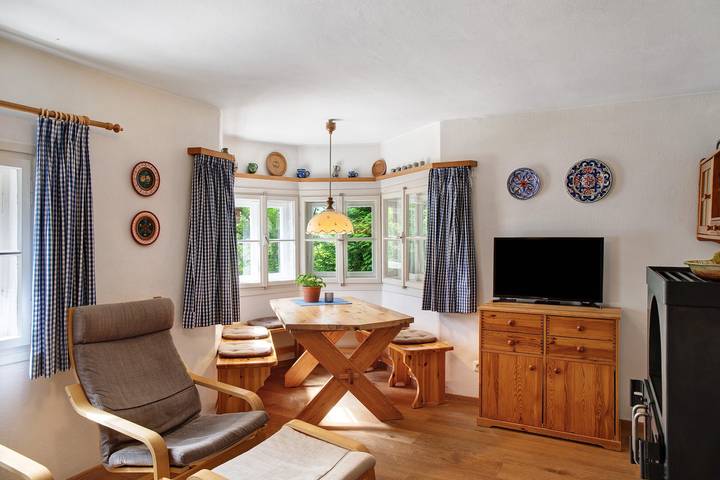Maison « Zaunkönig » avec vue sur la montagne et terrasse privée à Mittenwald in Mittenwald, Alpes bavaroises