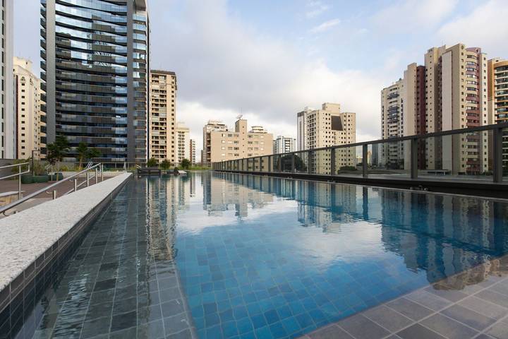 Apartamento de vacaciones para 2 personas, con balcón y piscina en Brasil