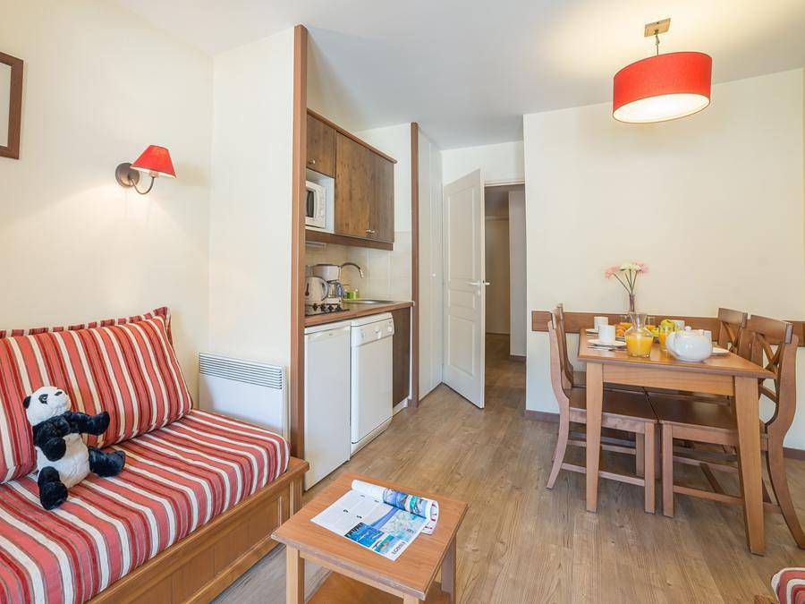 Pierre & Vacances Résidence Les Trois Domaines - Wohnung 4 personen - Standard in Ax-les-Thermes, Französische Pyrenäen