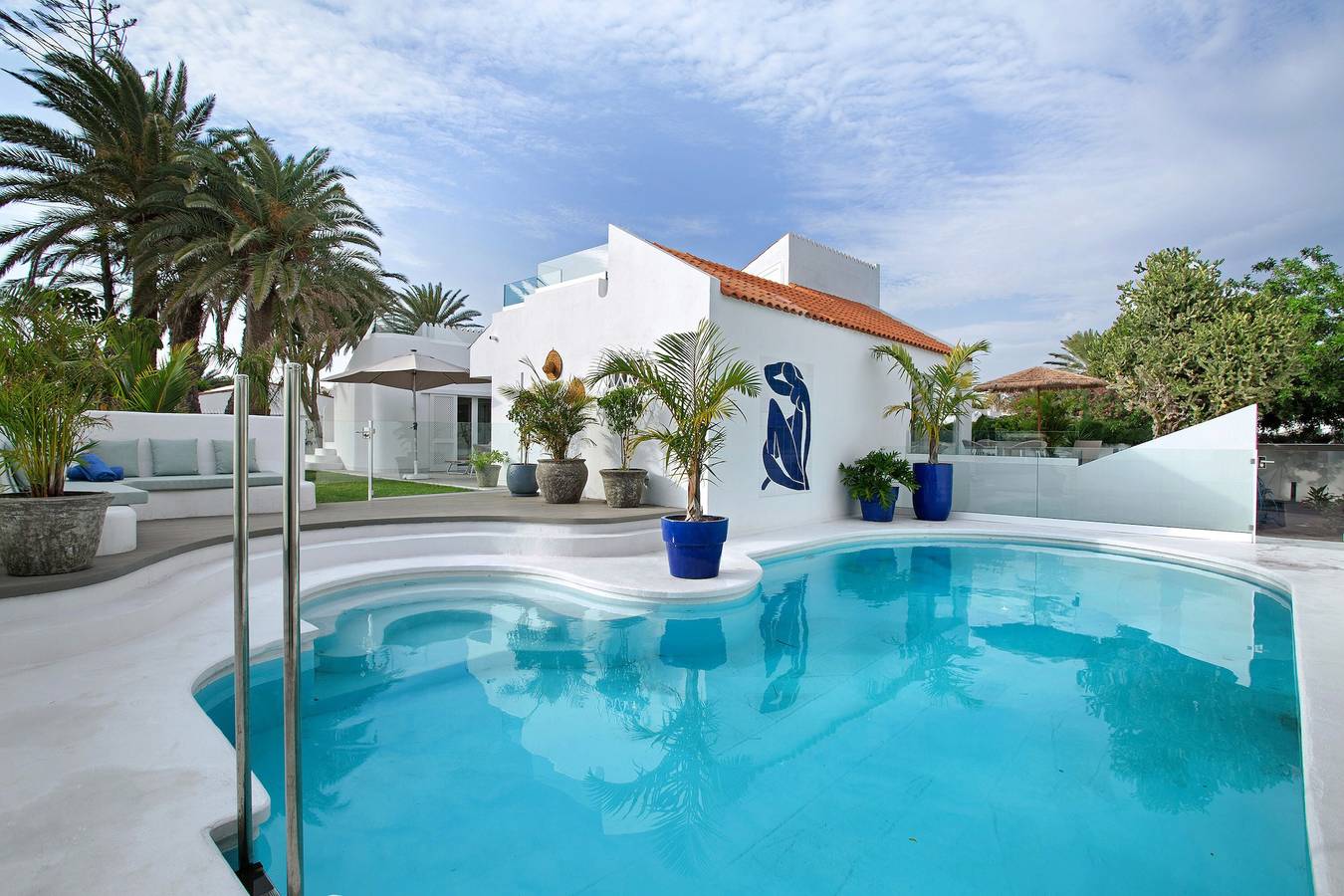 Sierra Del Mar – 12 Guests, Sea View, Private Pool, Wi-Fi in Maspalomas, San Bartolomé de Tirajana