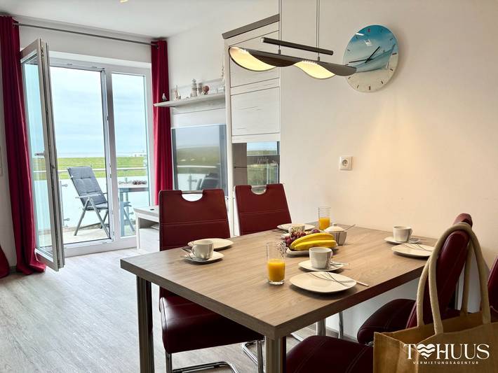 Ferienwohnung für 4 Personen, mit Balkon in Dorum - 3