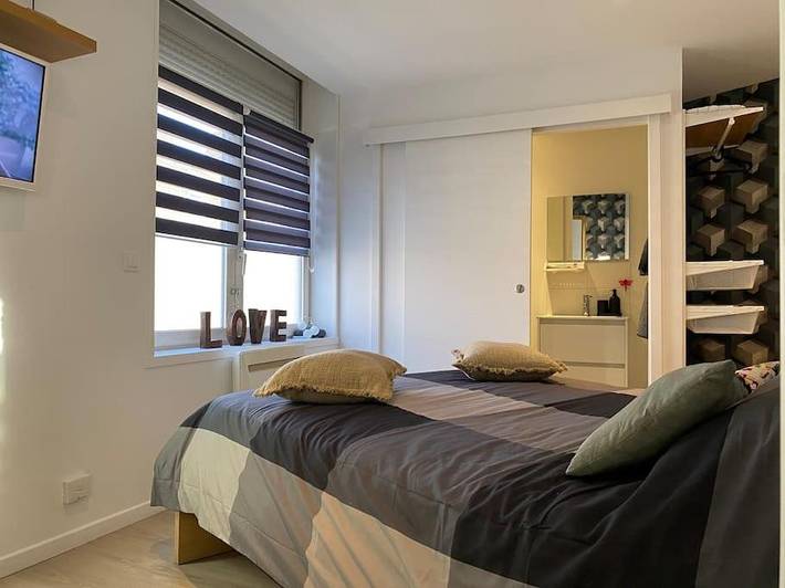 Gîte pour 2 personnes, avec jardin et vue, animaux acceptés dans Marquette-lez-Lille