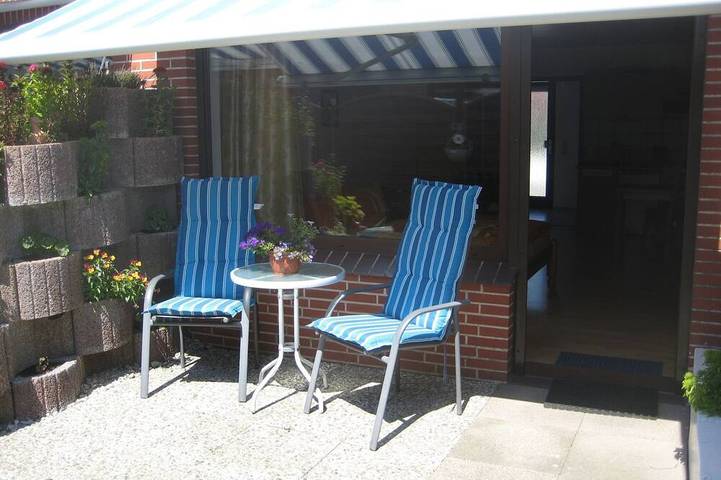 Ganze Wohnung, 3 Terr li (Bc.n3) - Bue - Ferienhaus Helmcke in Hafen Büsum, Büsum