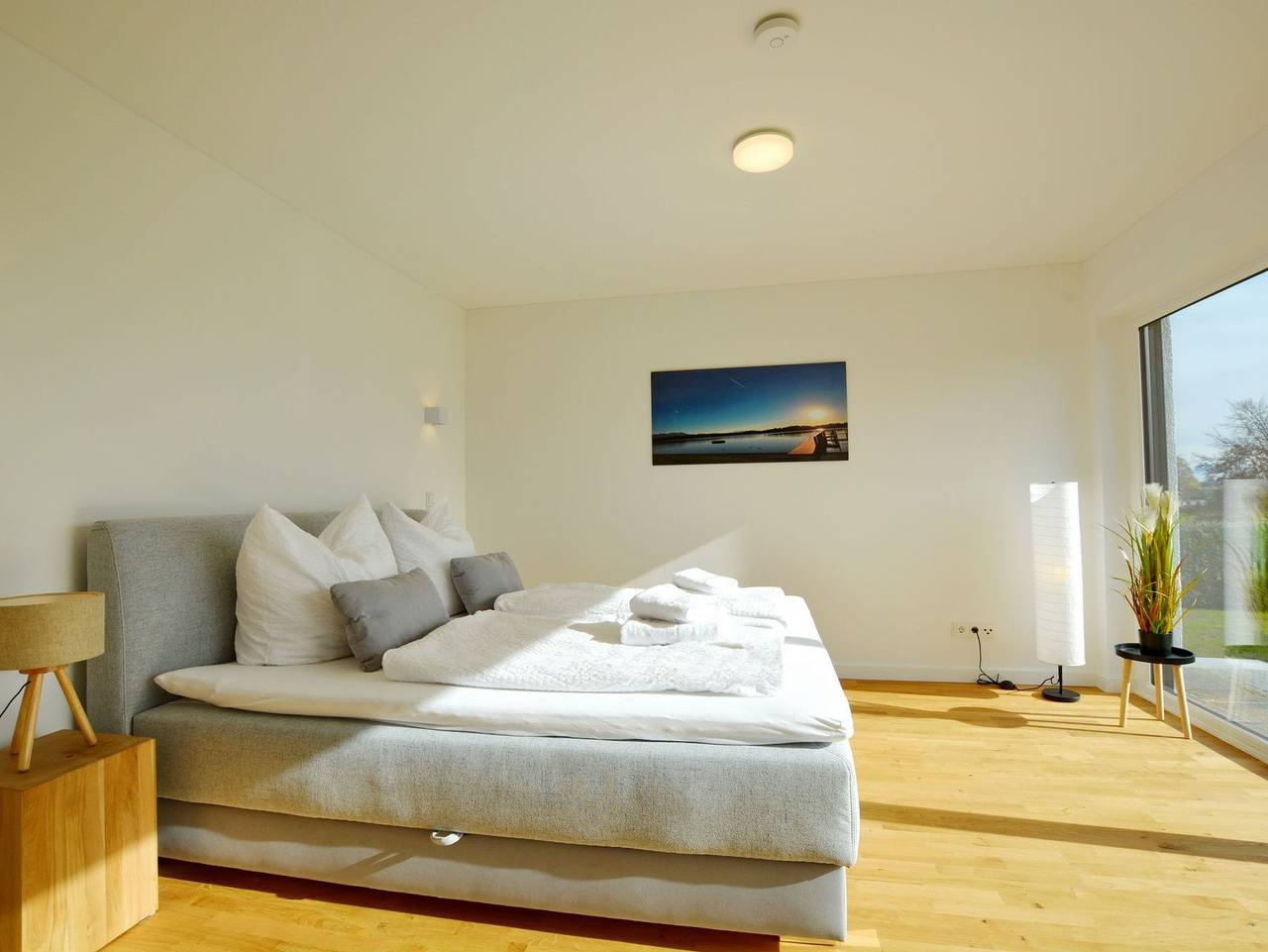 Ganze Ferienwohnung, Berg- und Seeblick in Breitbrunn am Chiemsee, Chiemsee