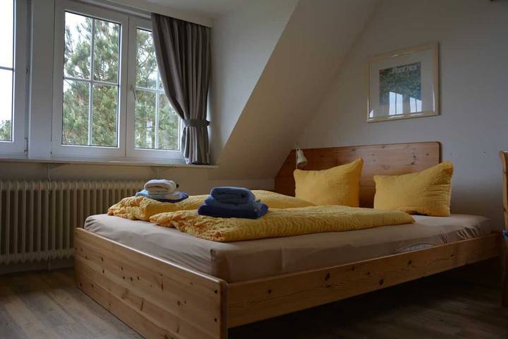 Ganze Wohnung, Kleine helle Ferienwohnung mit Blick auf die Mühle in Nordfriesische Inseln (Schleswig-Holstein) (Schleswig-Holstein), Nebel