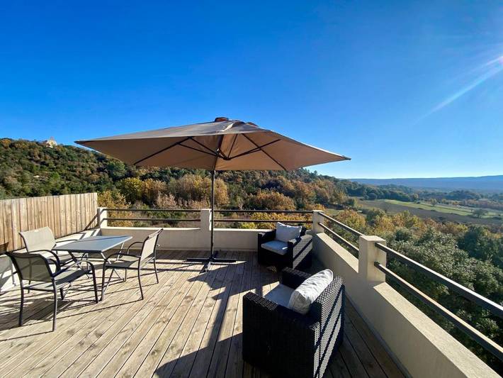 Gîte pour 3 personnes, avec terrasse et vue à Ginasservis - 2