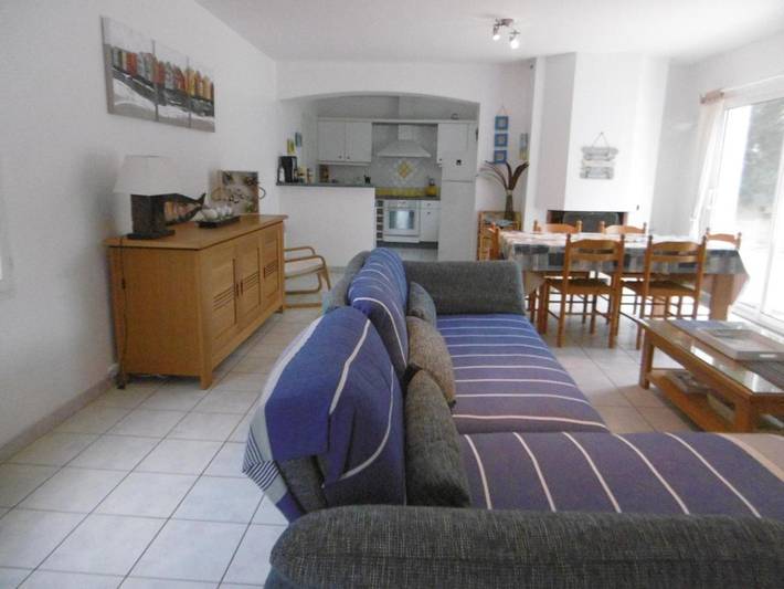 Location de vacances pour 6 personnes, avec jardin et terrasse dans Plage des Huttes - 3