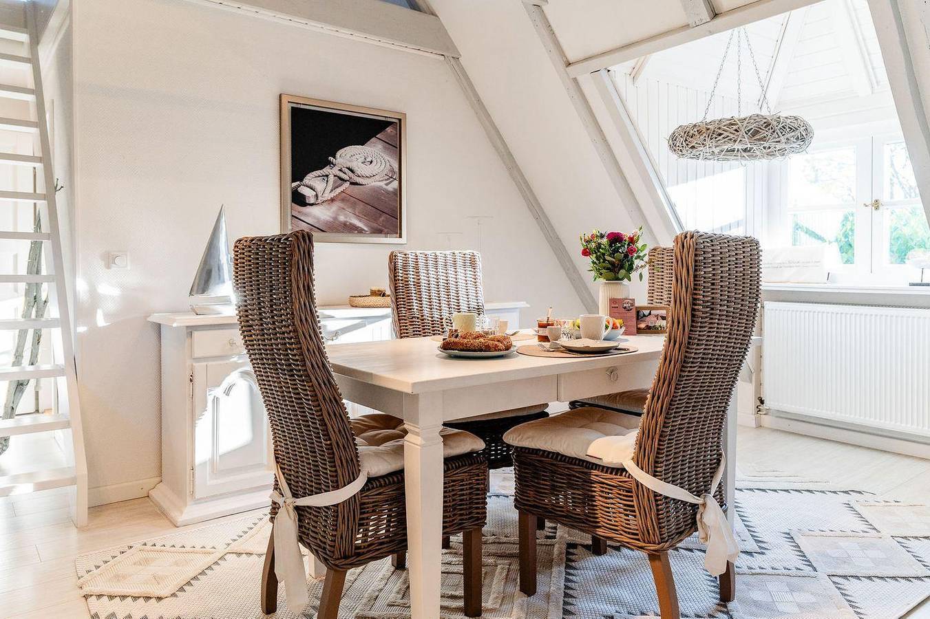 Ganze Ferienwohnung, Hygge Buden - Ferienwohnung Küstenglück in Strand Langballigau, Langballig