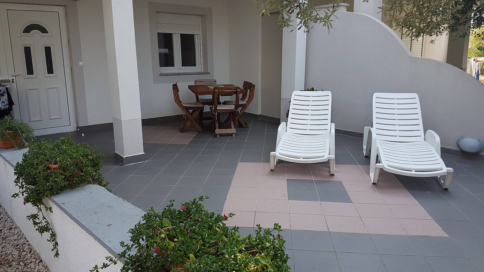 Ganze Wohnung, Studio Appartement mit Terrasse Novalja, Pag As-6504-a in Novalja, Pag