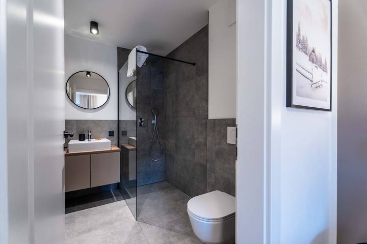 Ferienwohnung für 4 Personen, mit Balkon und Whirlpool sowie Terrasse und Garten in Leogang - 4
