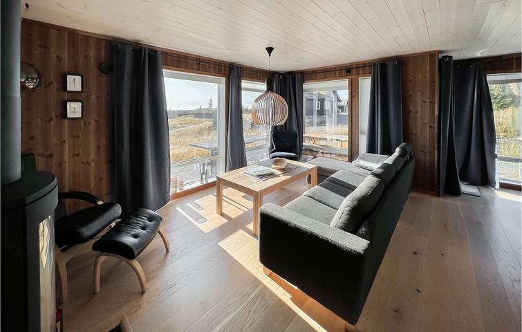 Ferienhaus für 8 Personen, mit Terrasse und Sauna sowie Garten in Lillehammer - 3