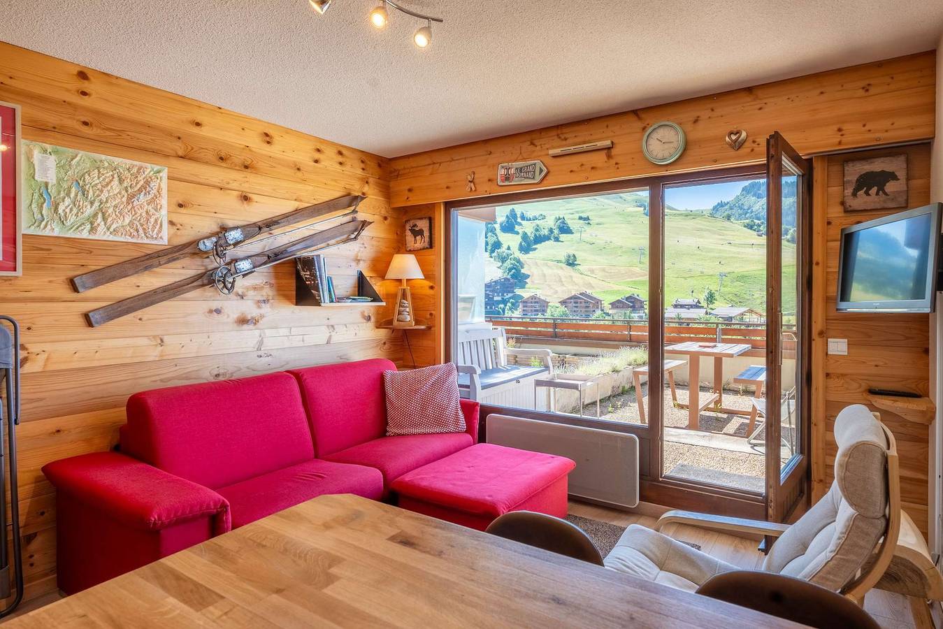 Apartamento vacacional entero, Studio plein cœur Vieux Chinaillon, vue imprenable in Chinaillon, Le Grand-Bornand