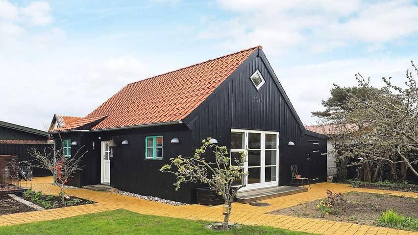 Ferieudlejning for 4 personer, med terrasse i Skagen