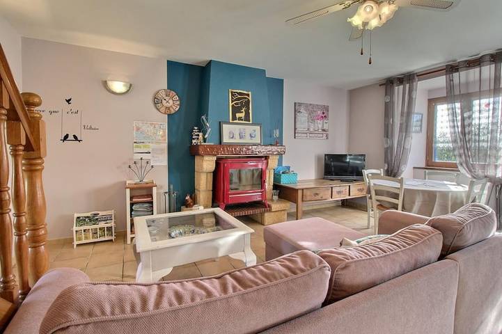 Location de vacances pour 2 personnes, avec piscine ainsi que terrasse et jardin à Plumelec - 4