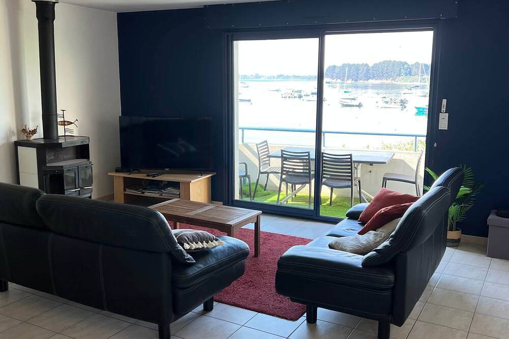 Pies En El Agua, Con Una Vista Increíble in Larmor-Baden, Côte des Mégalithes