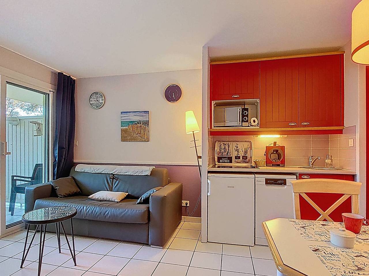 Appartement entier, Appartement T2 pour 4 pers. à Moliets avec terrasse in Moliets-et-Maa, Côte d’Argent