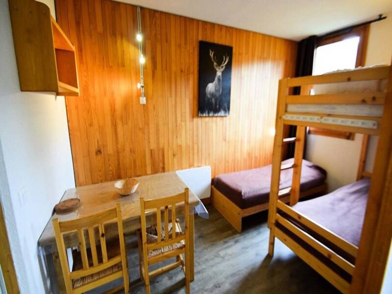 Appartement entier, Studio divisible 4/5 pers - Wifi - Le Sapporo - Plagne Villages in Plagne Villages, La Plagne-Tarentaise