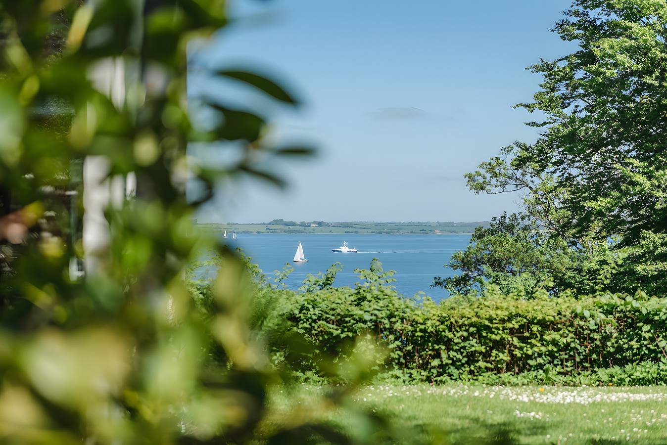 Vakantiehuis 'Am Meer' met Uitzicht op Zee, Privé Terras en Wi-Fi in Langballig, Flensburger Fjord