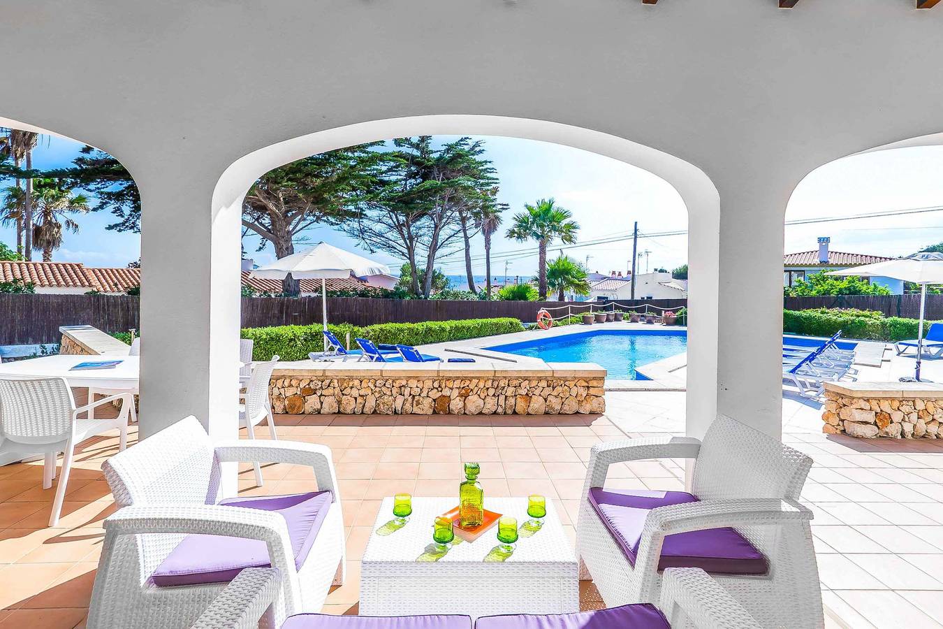 Arena Blanca in Punta Prima, Sant Lluís