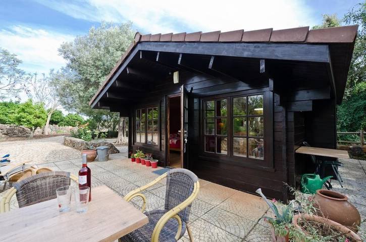 Chalé para 2 pessoas, com terraço e vista no Algarve