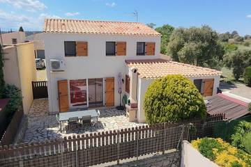 Ferienhaus für 6 Personen, mit Garten in Gruissan