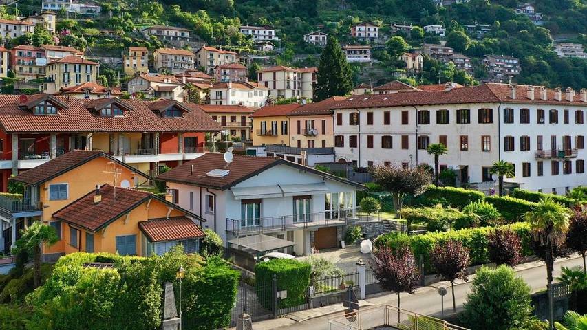 Vakantiewoning voor 2 personen, met uitzicht en tuin in Cannero Riviera