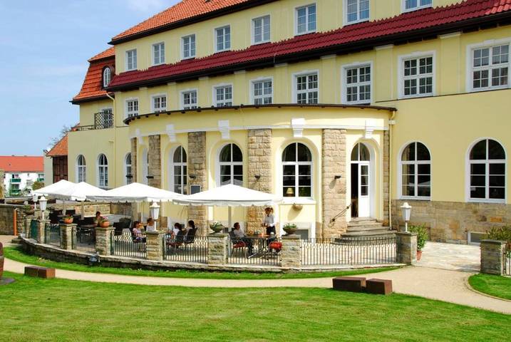 Hotel für 3 Personen, mit Terrasse und Garten sowie Sauna in Blankenburg