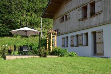 Gîte pour 5 personnes, avec vue et jardin à Sixt-Fer-à-Cheval