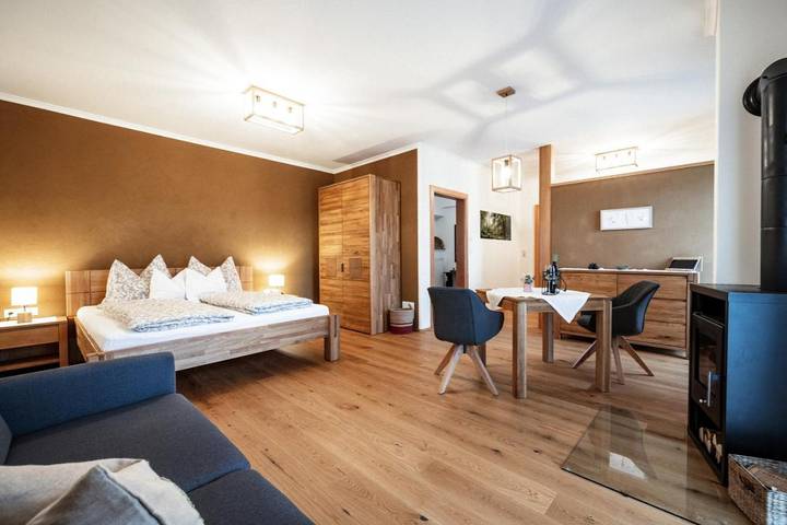 Ferienhaus für 2 Personen, mit Garten und Ausblick sowie Terrasse