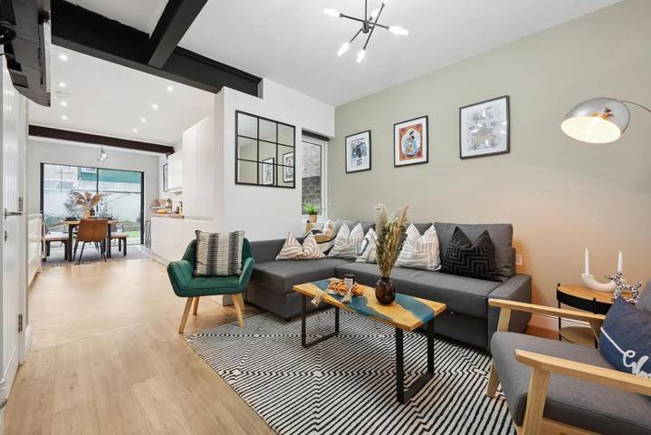 Maison d’hôte pour 9 personnes, avec vue et jardin, adapté aux familles à Portsmouth