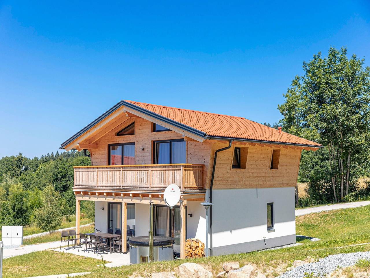 Chalet in St. Englmar with Private Sauna & Hottub in Sankt Englmar, Vorderer Bayerischer Wald