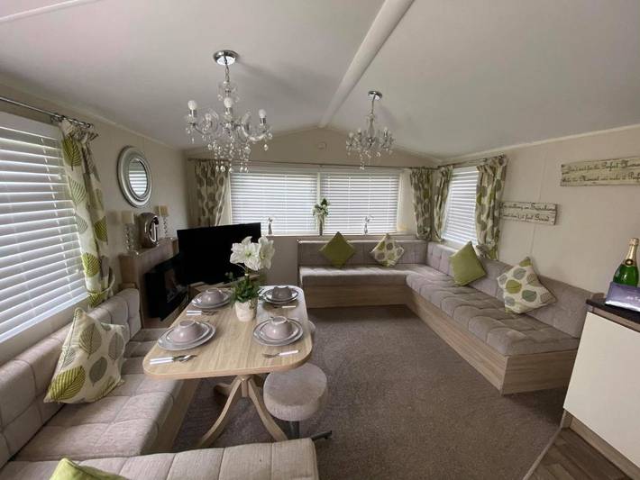 Holiday rental for 6 people, with garden and sauna as well as children pool and view, with pets in Ingoldmells