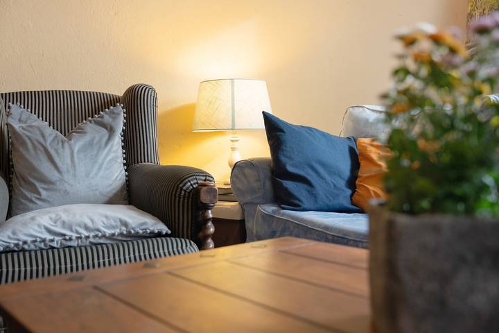 Ganze Wohnung, Ferienwohnung 'Wohnen Im Alten Rittergut' mit privater Terrasse, privatem Garten und Wi-Fi in Calau, Naturpark niederlausitzer heidelandschaft (Brandenburg)