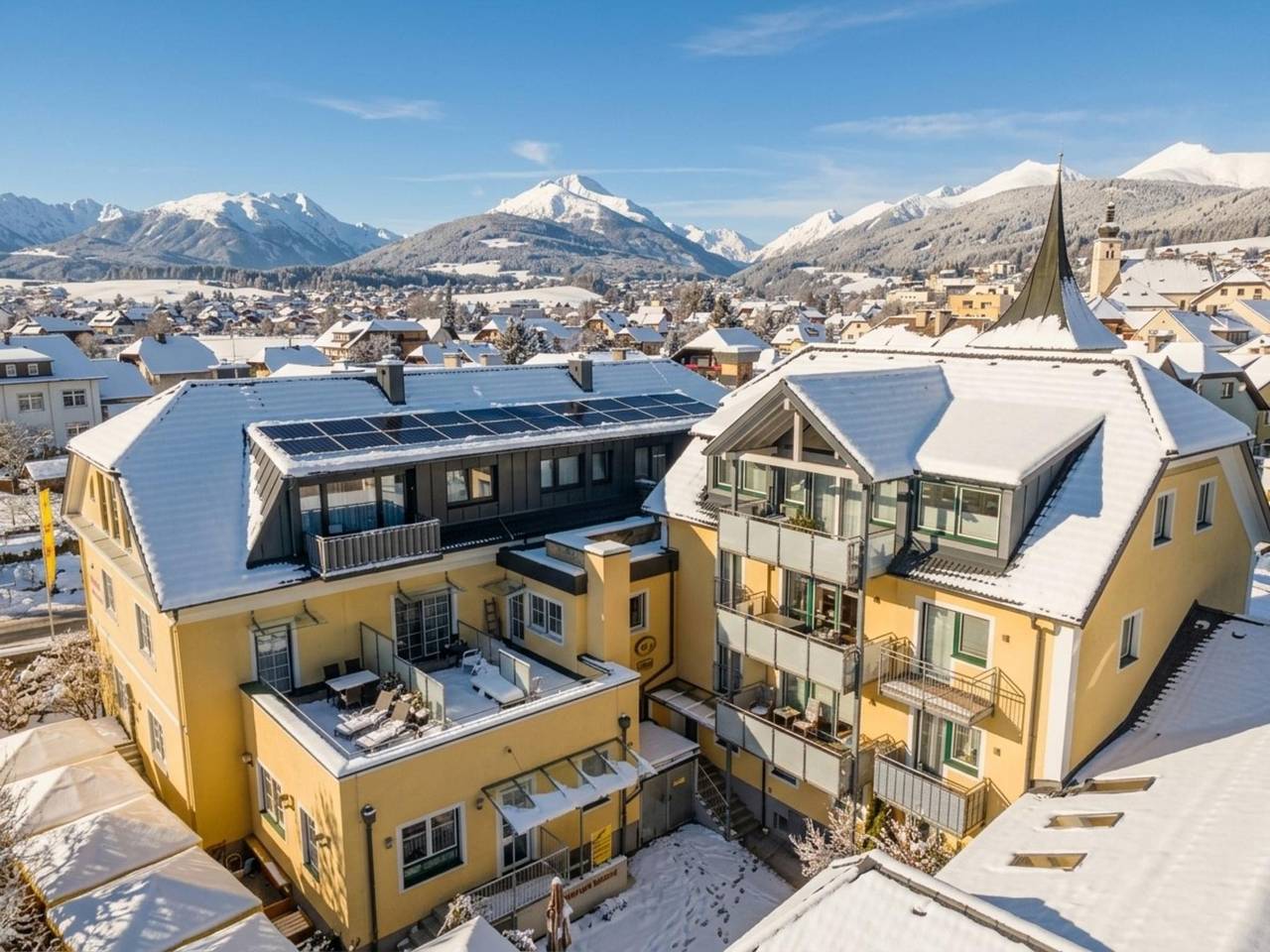 Ganze Wohnung, Ferienwohnung mit Dachterrasse nahe Skigebiete in Tamsweg, Bundesland Salzburg