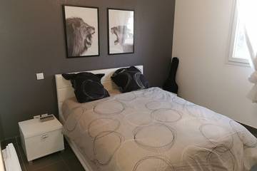 Gîte pour 4 personnes, avec balcon à Lucciana