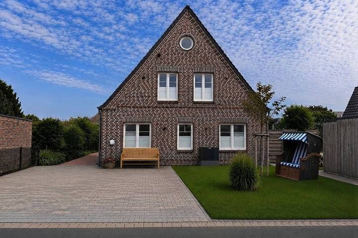 Ferienhaus für 5 Personen, mit Terrasse und Garten sowie Sauna