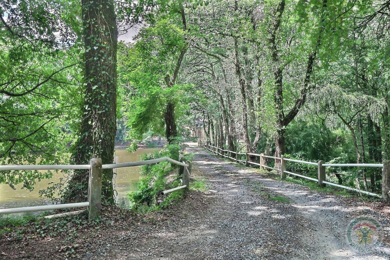 L'étang du Val in Guignen, Région de Redon