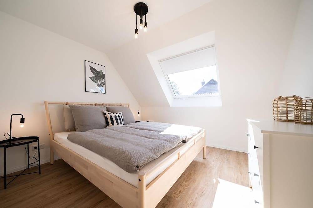 Küstenbutze - Modernes Apartment für 2 mit vollausgestatteter Küche, Balkon, Netflix in Mildstedt, Nordfriesland