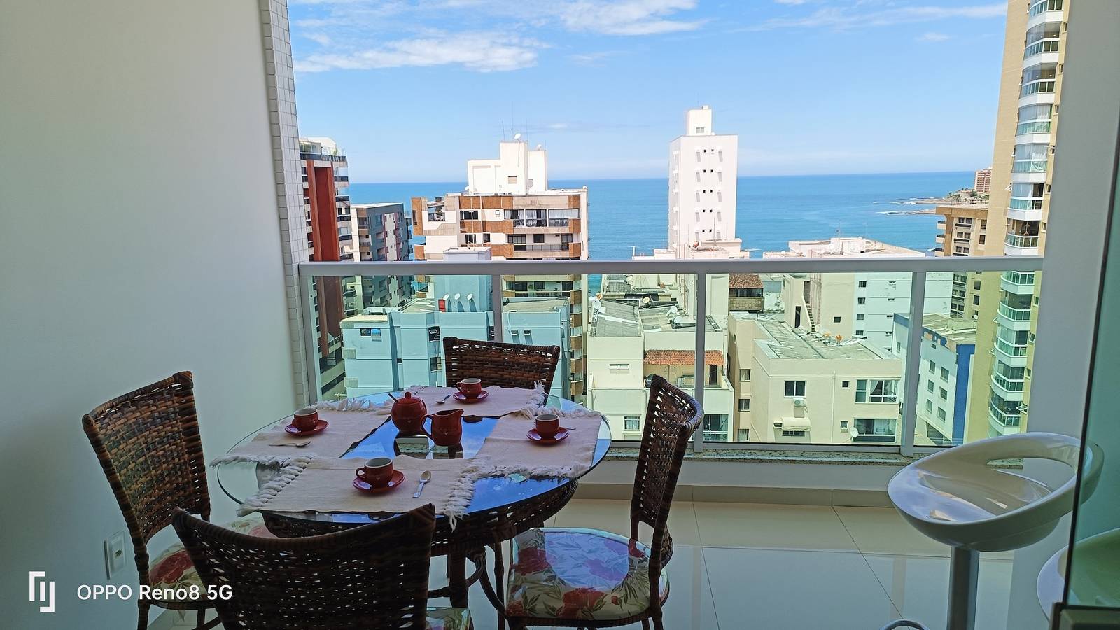 Ganze Ferienwohnung, Superb Sea View 2bed flat, 2baths, Wi-Fi, Parking in Guarapari, Região Metropolitana da Grande Vitória