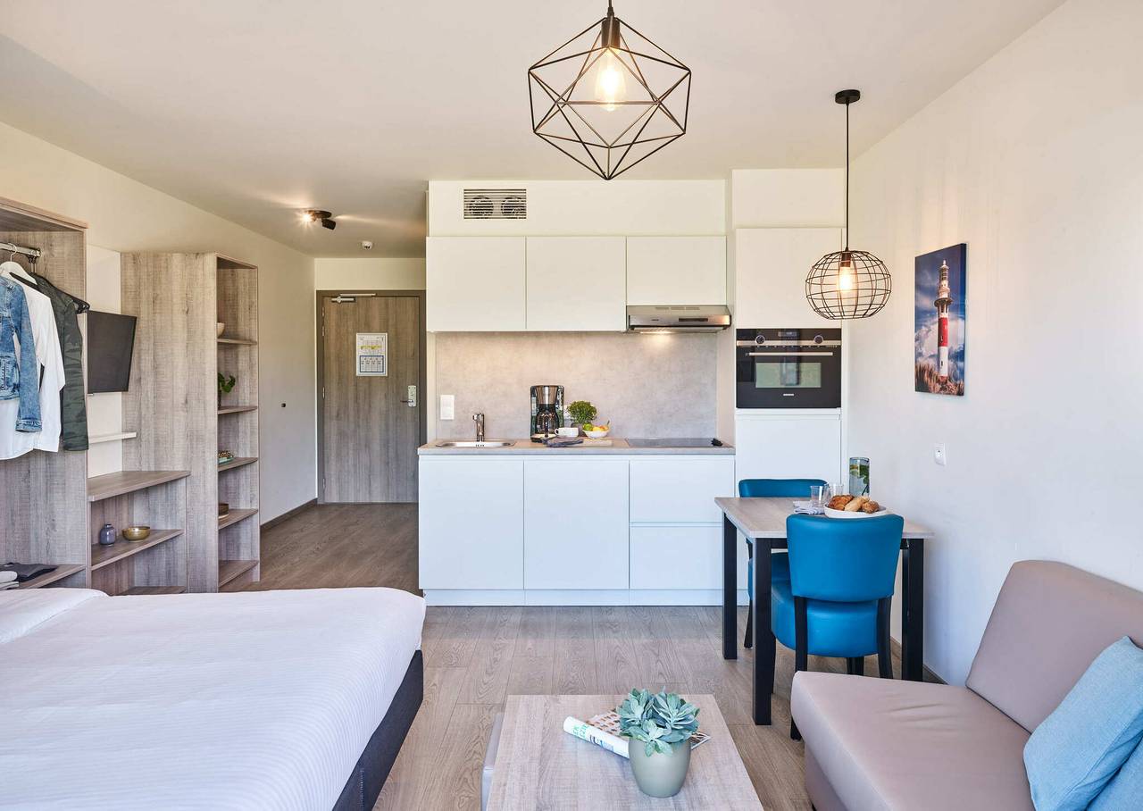 Holiday Suites Nieuwpoort — Studio accessible | 2 personnes in Nieuwpoort, Flandre-Occidentale