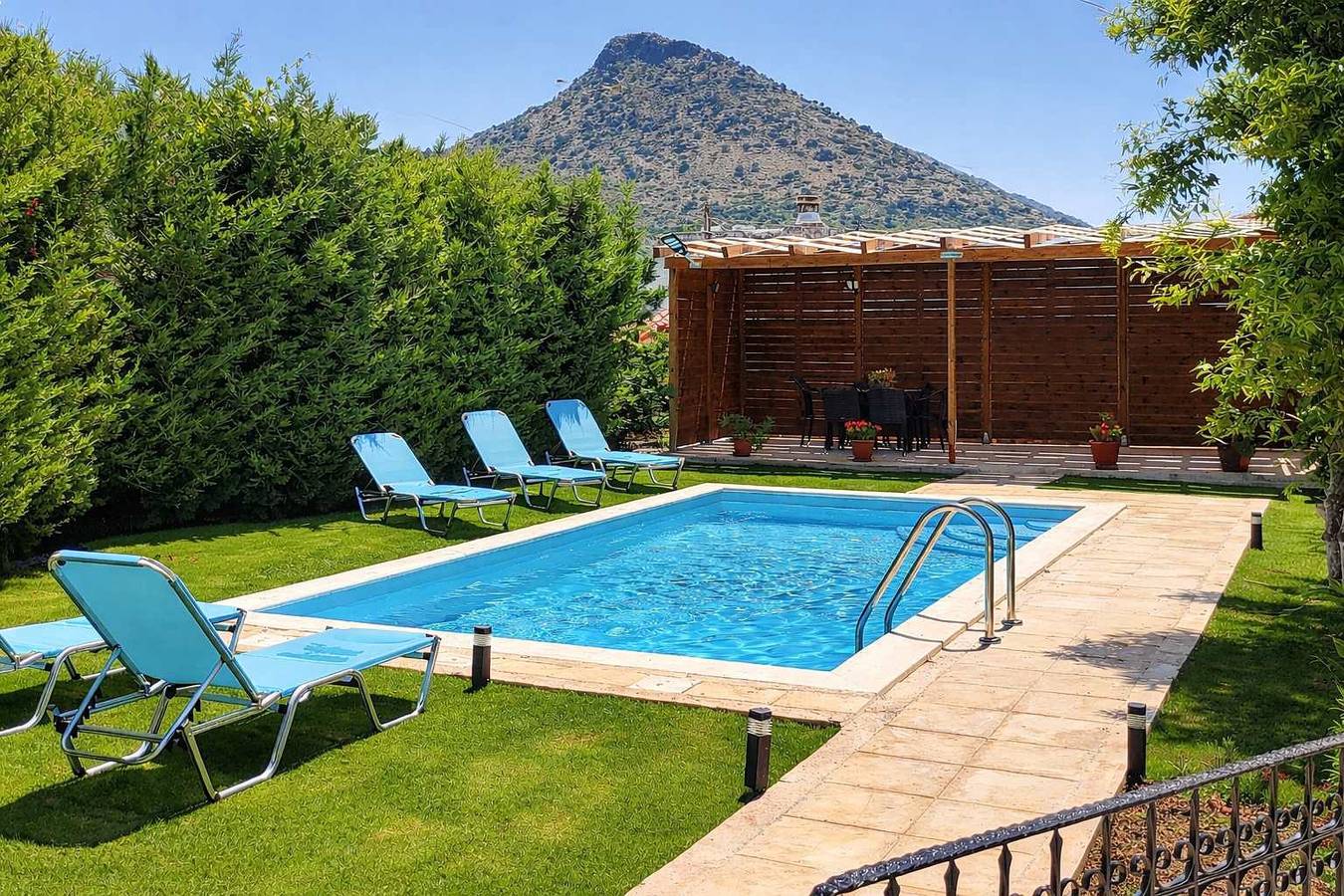 Ferienhaus für 10 Personen mit Garten in Rethymno und Umgebung