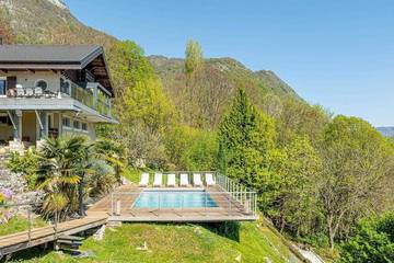 Gîte pour 8 personnes, avec jardin et balcon à Bourdeau (Savoie)