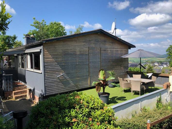 Ferienhaus für 5 Personen, mit Balkon und Terrasse sowie Garten und Sauna