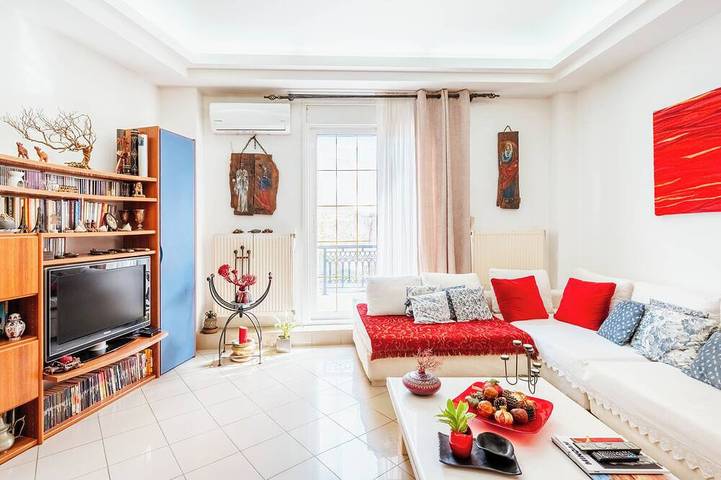 Ferienwohnung für 3 Personen, mit Garten in Heraklion