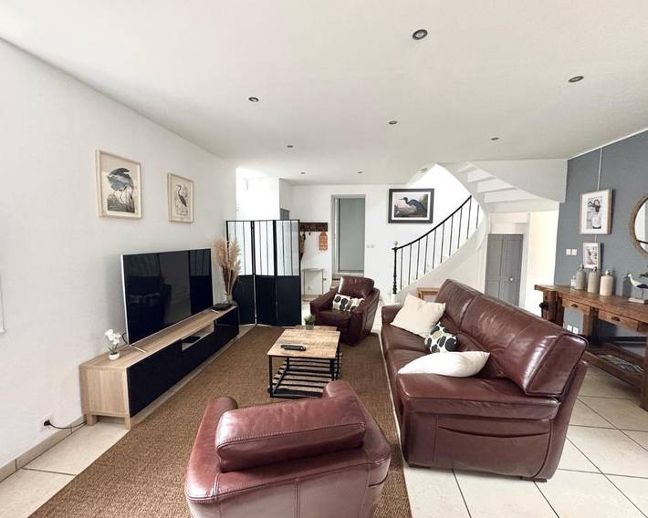 Maison de vacances pour 8 personnes, avec jardin, animaux acceptés