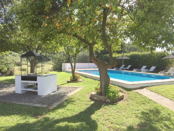 Casa rural para 10 personas, con vistas además de jardín y piscina, Se admiten mascotas en Parque natural de Los Alcornocales - 2