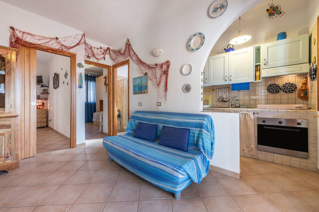 Appartamento intero, Appartamento 'Adriana's House' con vista mare, terrazza privata e aria condizionata in Buggerru, Costa Verde (Sardegna)