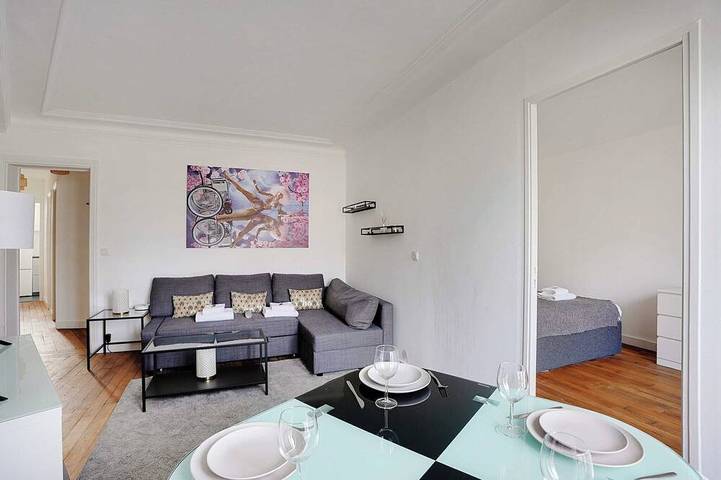Apartamento entero, Apartamento elegante - 1Br/4P - Saint-Ouen-sur-Seine in Saint-Ouen, Sena-Saint Denis
