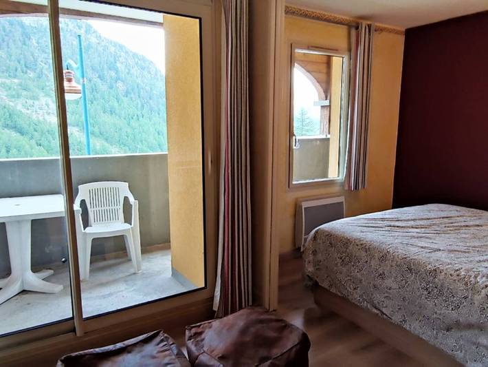 Chalet pour 4 personnes, avec balcon dans Isola 2000 - 2