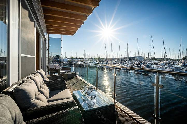 Hausboot für 4 Personen, mit Sauna und Balkon in Kröslin - 4